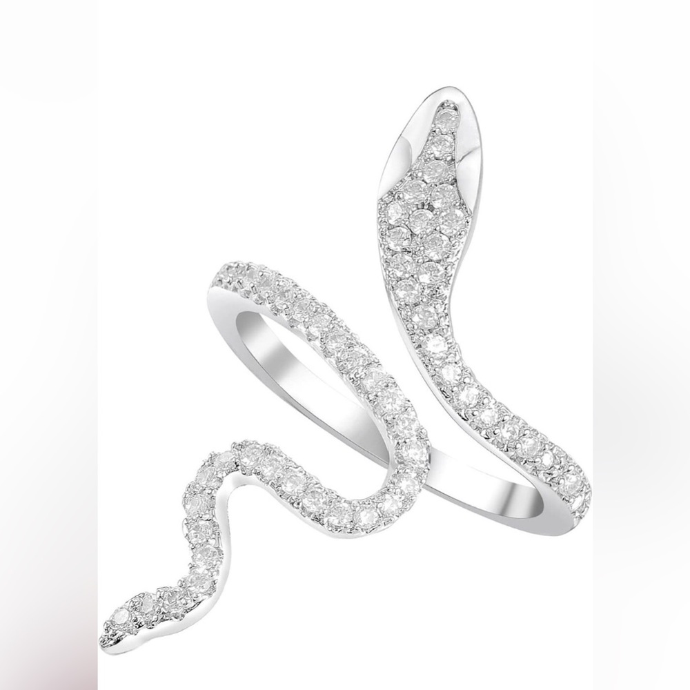 18K Gold Plated Silver Snake Wrap Ring